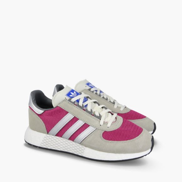 adidas Other - adidas Marathon Tech Boost Running Grey Pink 11.5